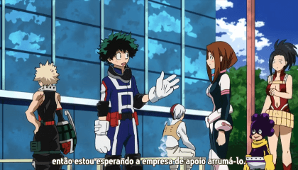 Assistir Boku no Hero Academia  Episódio 9 -  Isso, Apenas Dê seu melhor , Lida!