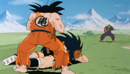Assistir Dragon Ball Kai Dublado Episódio 3 - Uma Batalha de Vida ou Morte! O Ataque Desesperado de Goku e Piccolo!