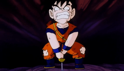 Assistir Dragon Ball Z Dublado Episódio 12 - Um pequeno descanso! Goku cai do caminho da serpente