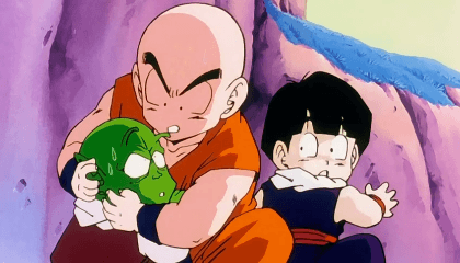 Assistir Dragon Ball Z Dublado Episódio 50 -  Goku usa um Kamehameha para salvar a pele!!