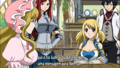 Assistir Fairy Tail  Episódio 141 -  Persiga o Relógio Infinito