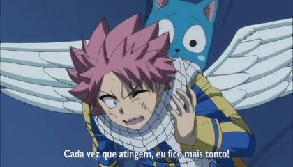 Assistir Fairy Tail  Episódio 61 - Grande Batalha no Céu! Natsu Vs Cobra