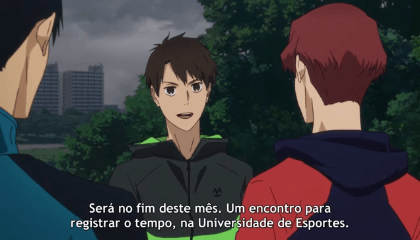 Assistir Kaze ga Tsuyoku Fuiteiru  Episódio 4 - Sombras Que Não Desaparecem