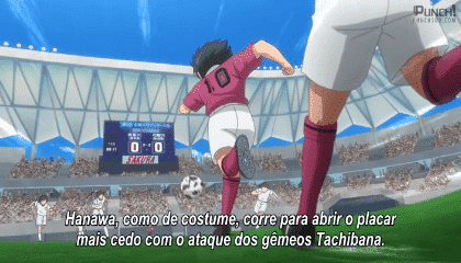 Assistir Captain Tsubasa  Episódio 16 - Isso é Futebol de Acrobacias!