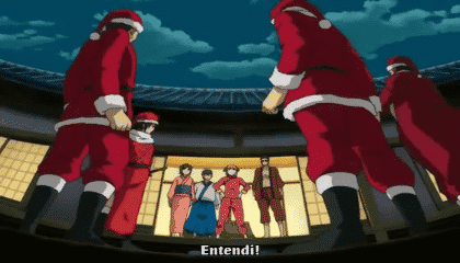 Assistir Gintama  Episódio 200 - O Vermelho Do Papai Noel É Vermelho Sangue