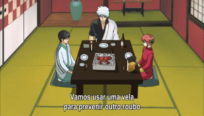 Assistir Gintama  Episódio 218 - As pinças de um caranguejo podem cortar uma amizade