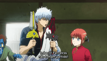 Assistir Gintama  Episódio 299 - Molde A Espada E O Rei Demônio Estão Quentes