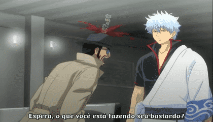 Assistir Gintama Dublado Episódio 84 - O Coração Dos Homens São Ovos Hard-Noiled