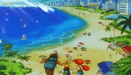 Assistir Pokémon Dublado Episódio 17 - A Ilha dos Pokémon Gigantes!