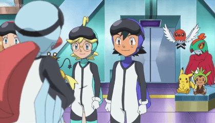 Assistir Pokémon Dublado Episódio 840 - Batalhas no Céu!