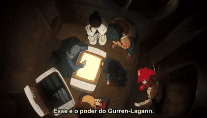 Assistir Tengen Toppa Gurren Lagann  Episódio 7 - Será você quem o fará!