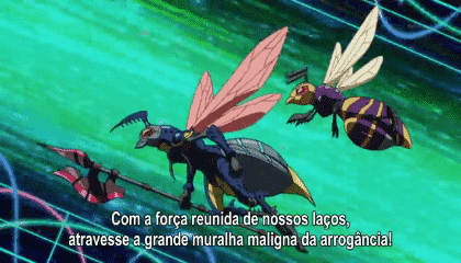 Assistir Yu-Gi-Oh! Arc-V  Episódio 68 - Rebelião Completa, Bee Force