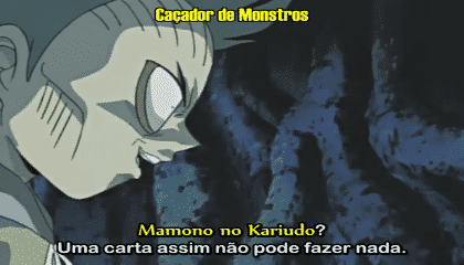 Assistir Yu-Gi-Oh! Legendado  Episódio 18 - Escudo na mão direita,espada na mão esquerda!As Trevas.