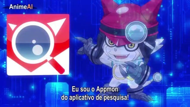 Assistir Digimon Universe: Appli Monsters  Episódio 2 - O Navegador de rotas suspeito! Eu Sou o Navimon