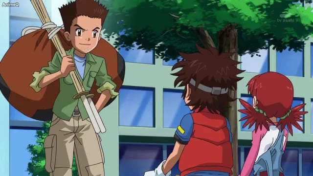 Assistir Digimon Xros War Dublado Episódio 1 - Taiki Vai Para Outro Mundo!