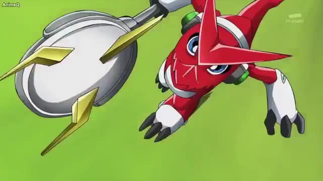 Assistir Digimon Xros War Dublado Episódio 2 - Shoutmon, Ruja!