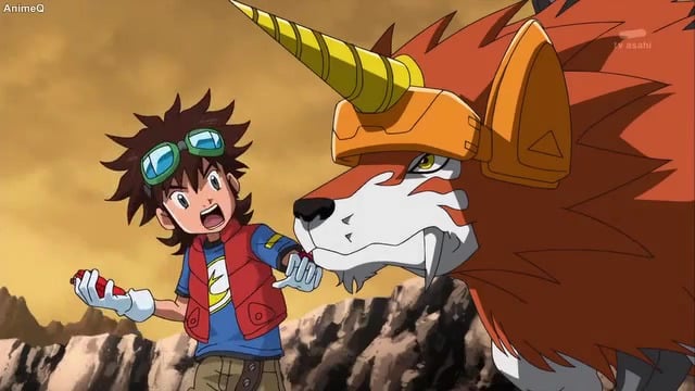 Assistir Digimon Xros War Dublado Episódio 9 - Dorulumon, Corra Através do Vento!