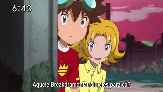 Assistir Digimon Xros Wars 2  Episódio 12 - Deliciosos? Nojentos? Confronto dos Ramens!