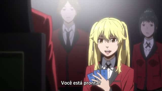 Assistir Kakegurui  Episódio 5 - A Mulher Que Se Tornou Humana