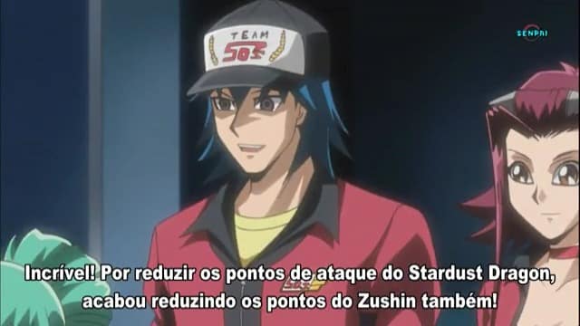 Assistir Yu-Gi-Oh! 5Ds  Episódio 122 - Acredite no Poder!O Poderoso Giant Zushin Vs Shooting Star Dragon