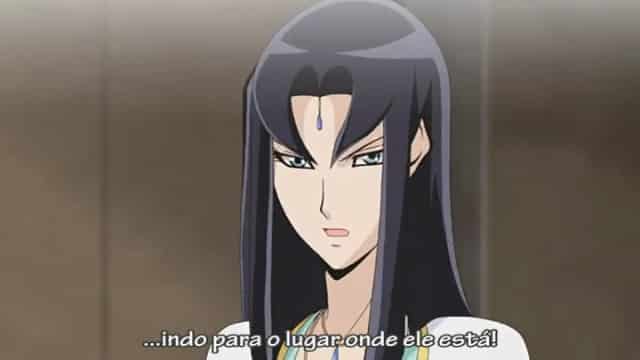 Assistir Yu-Gi-Oh! 5Ds  Episódio 38 - Alma Ressucitada! Novo Geoglifo em Chamas!