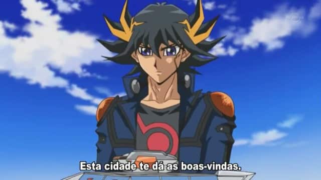 Assistir Yu-Gi-Oh! 5Ds  Episódio 87 - Salve Kiryu ! A cidade dos duelistas andarilhos