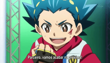 Assistir Beyblade Burst  Episódio 5 - O Ceifador Desce! O Deathscyther Negro!!