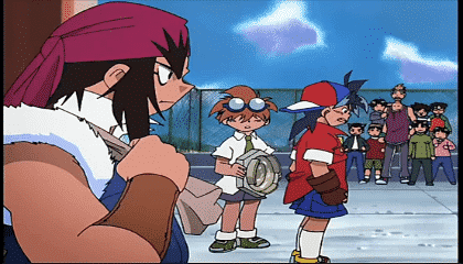 Assistir Beyblade Dublado Episódio 1 - O Atacante Beyblade