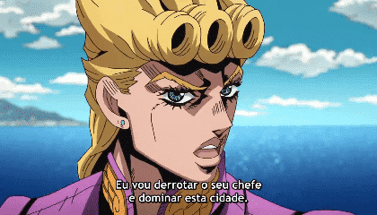 Assistir JoJo No Kimyou Na Bouken: Ougon No Kaze  Episódio 21.5 - Vento dourado, Determinação.