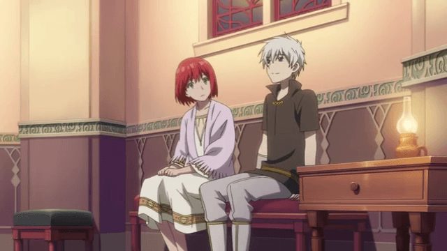 Assistir Akagami No Shirayuki Hime 2  Episódio 5 - Prólogo Da Quieta Noite Entrelaçada