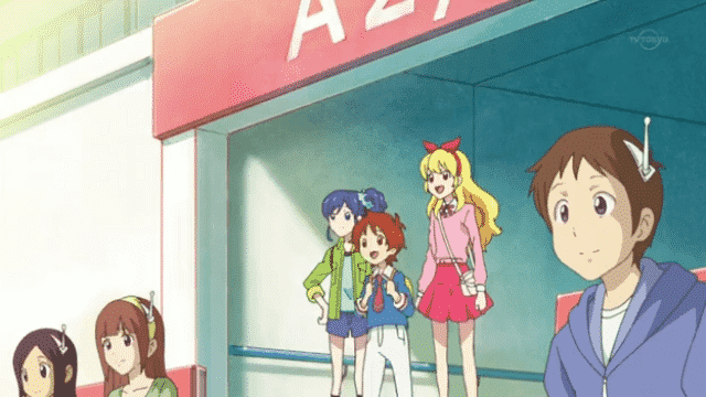 Assistir Aikatsu  Episódio 4 - Nosso Destino é O Futuro, A Luz é O Nosso Sinal. Vamos, Vamos Lá!