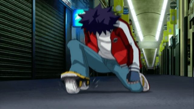 Assistir Air Gear  Episódio 9 -  Clash! Buffalo VS O Grande Tubarão Branco