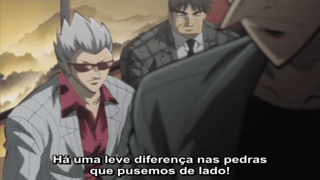 Assistir Akagi  Episódio 18 - As correntes das telhas