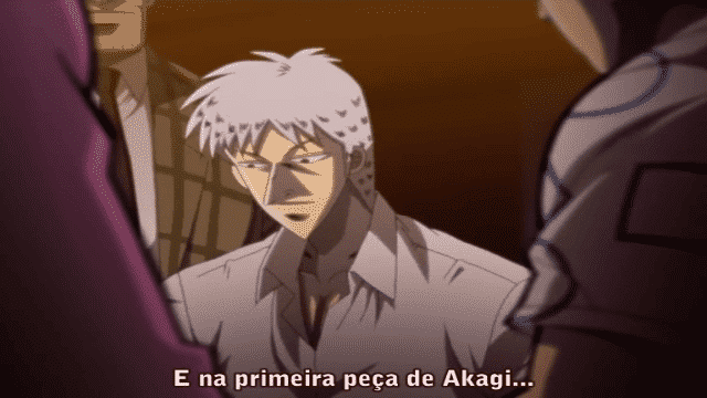 Assistir Akagi  Episódio 5 - O TSE aleivosos Ii