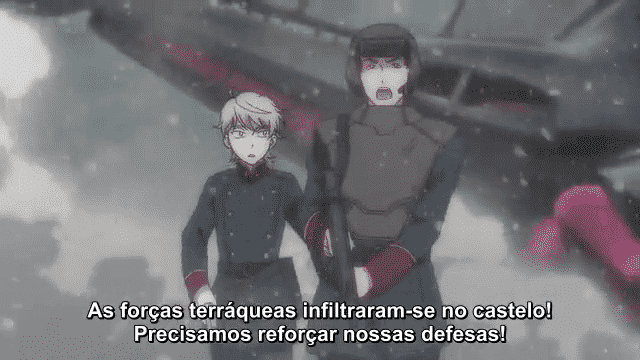 Assistir Aldnoah.Zero  Episódio 12 - Mesmo Que Desabem Os Céus