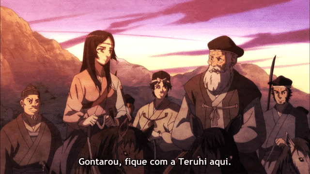 Assistir Angolmois: Genkou Kassenki  Episódio 10 - Mau Presságio