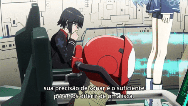 Assistir Aoki Hagane no Arpeggio: Ars Nova  Episódio 9 - Fuga Desesperada