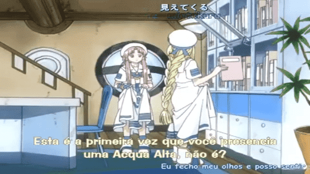 Assistir Aria The Animation  Episódio 10 - Naquela Manhã Branca..