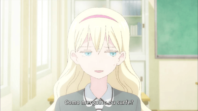 Assistir Asobi Asobase  Episódio 10 - O Coração Faz Bum Bum – O Teste de Vergonha da Hanako – Segredo da Vara – Produção de filmes