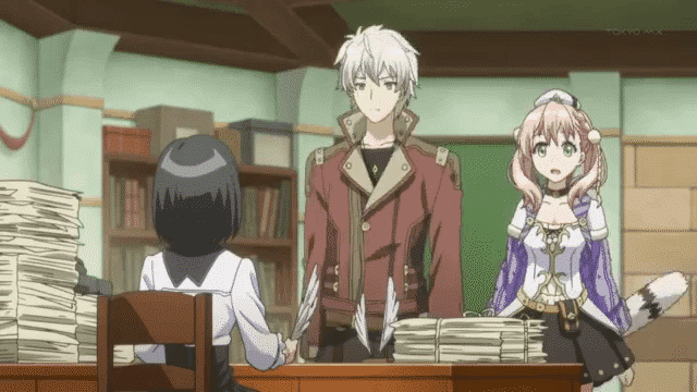 Assistir Atelier Escha & Logy: Alchemists Of The Dusk Sky  Episódio 5 - Eu me tornei um sénior!