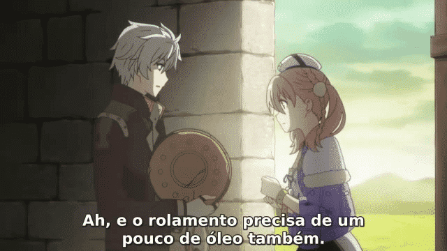 Assistir Atelier Escha & Logy: Alchemists Of The Dusk Sky  Episódio 8 - Uma Excitante Viagem às Fontes Termais!