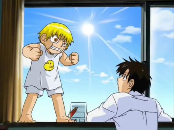 Assistir Zatch Bell!  Episódio 107 - Cadeia elétrica! Última Evolução!? Baou renovado!!