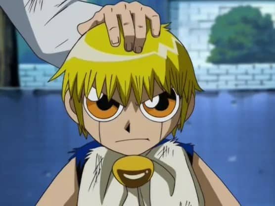 Assistir Zatch Bell!  Episódio 130 - O Ataque Impetuoso De Buzarai. Dioga Contra Baou. Corrente De Mudanças