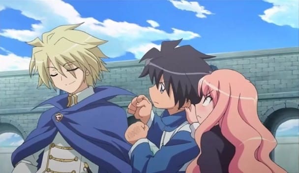 Assistir Zero no Tsukaima: Futatsuki no Kishi  Episódio 3 - A espada do paladino