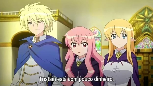 Assistir Zero no Tsukaima: F  Episódio 1 - O Santo Reino de Louise