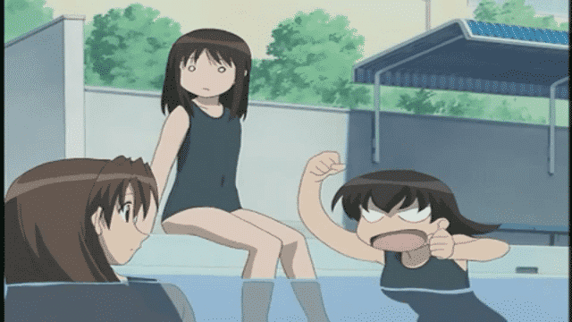 Assistir Azumanga Daioh  Episódio 18 - Fim do Segundo Mandato e Natal