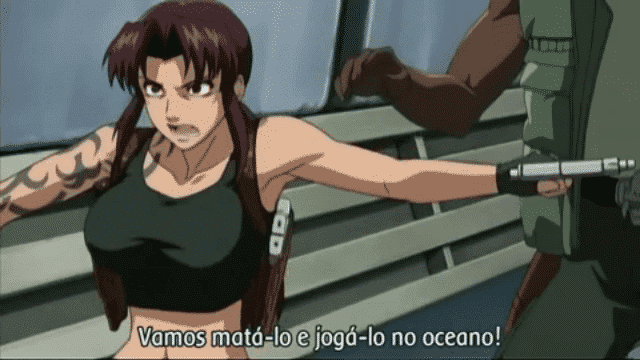 Assistir Black Lagoon  Episódio 7 - Acalmem-se, Dois Homens