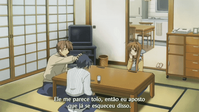 Assistir Clannad  Episódio 8 - O vento que desaparece no crepusculo