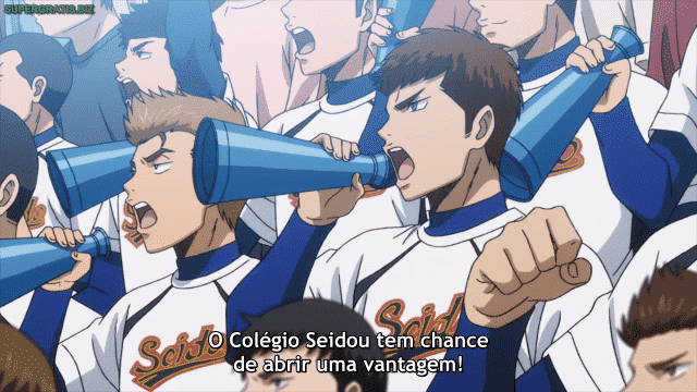 Assistir Diamond no Ace Act II  Episódio 13 - Batendo primeiro