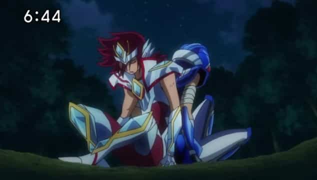 Assistir Saint Seiya Omega  Episódio 56 - Ressoando em meu Coração! A Voz de Haruto!